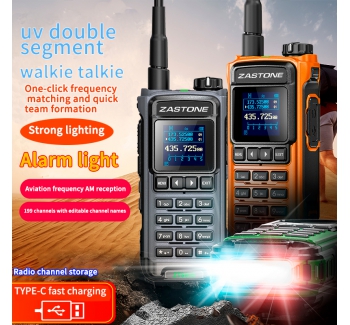 ZASTONE ZT-8800 Multi Band Outdoor Walkie Talkie Long Range Two-way Radio Waterproof Portable Ham FM Radios