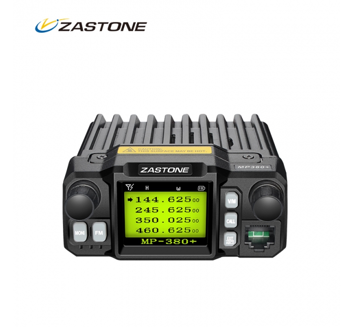 ZASTONE MP380+ 25w Car Walkie Talkie Multi-Band On-Board Radio