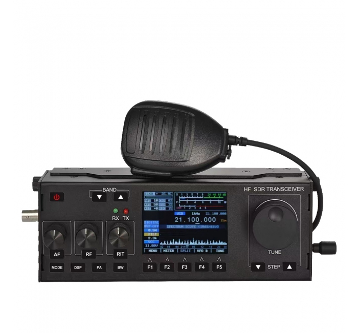 HF SDR Transceiver RS-918 15W CB Radio 27MHz AM FM CW SSB FREE-DV RX 2MHZ-30MHZ TX ALL HAM HF BANDS Software Defined Radio