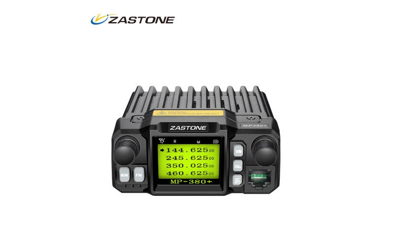 ZASTONE MP380+Car Walkie Talkie programming software with spread spectrum.